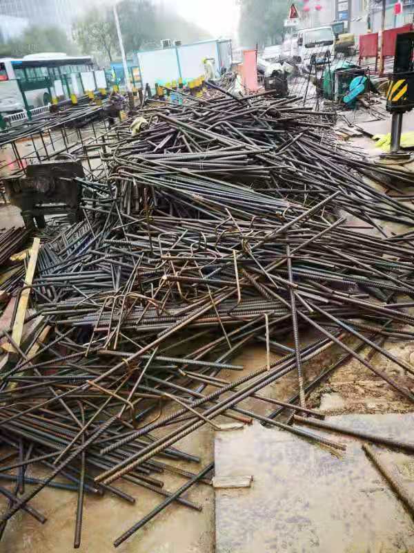 工地钢筋头废料–陕建六公司